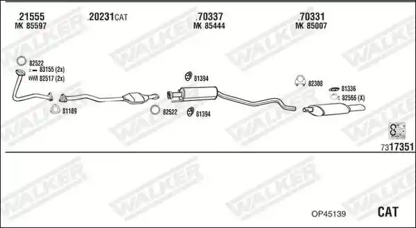 WALKER OP45139