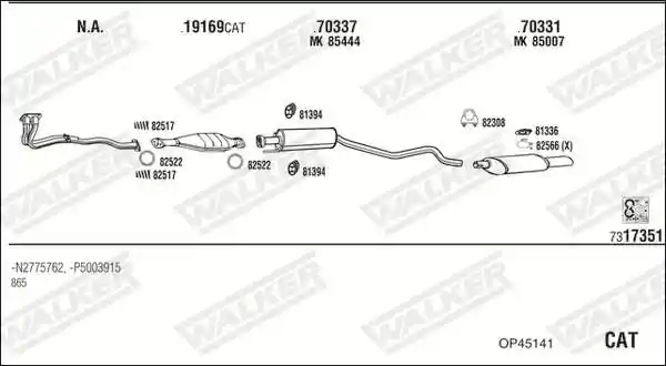 WALKER OP45141