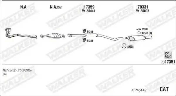 WALKER OP45142