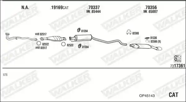 WALKER OP45143