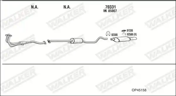 WALKER OP45158