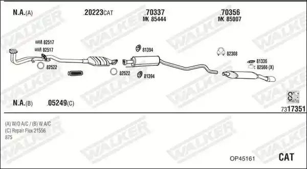 WALKER OP45161