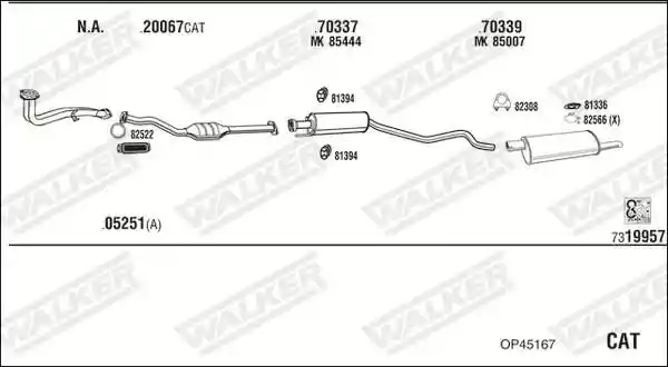 WALKER OP45167