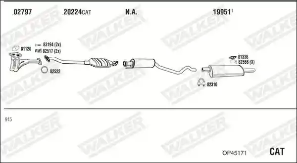 WALKER OP45171