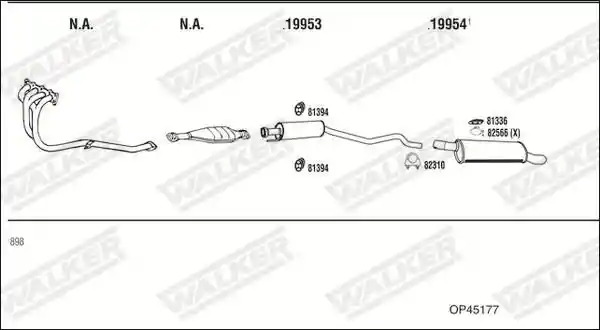 WALKER OP45177