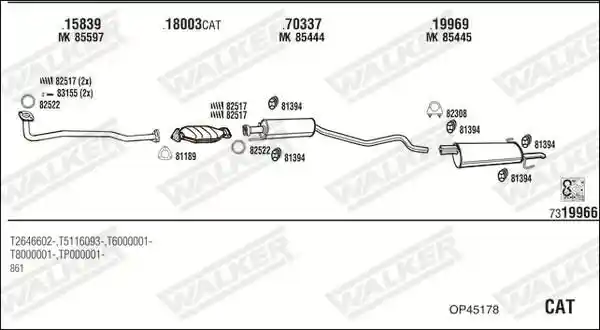 WALKER OP45178