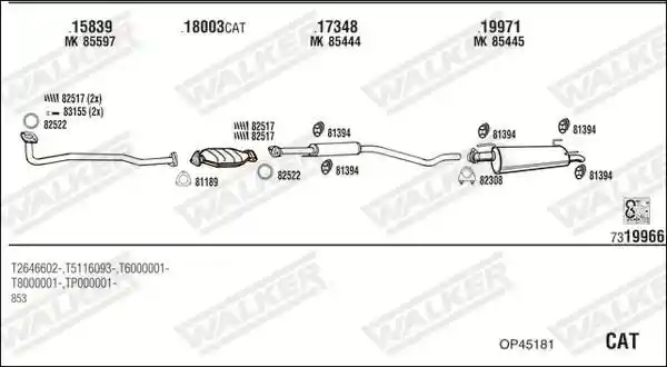 WALKER OP45181