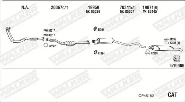 WALKER OP45182