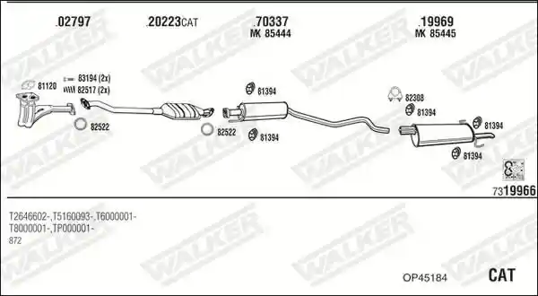 WALKER OP45184