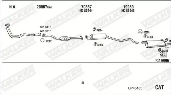 WALKER OP45185