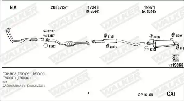 WALKER OP45188