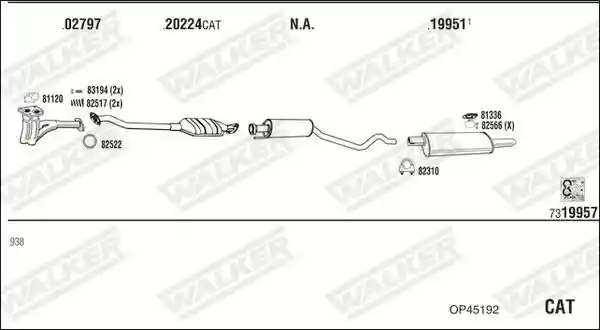 WALKER OP45192