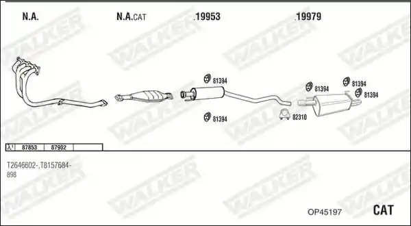 WALKER OP45197