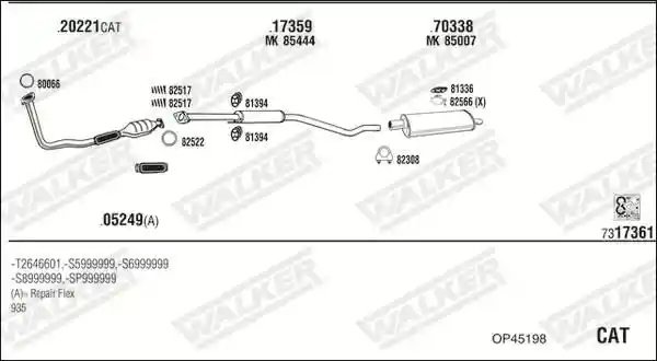 WALKER OP45198