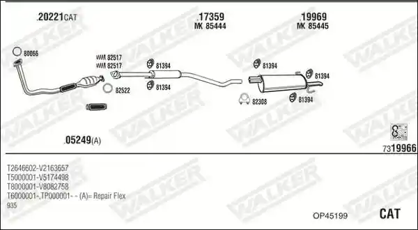 WALKER OP45199