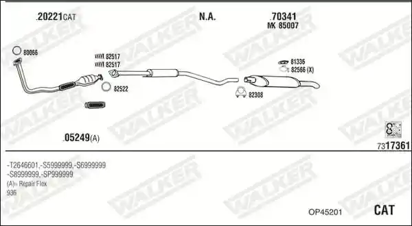 WALKER OP45201