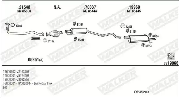 WALKER OP45203
