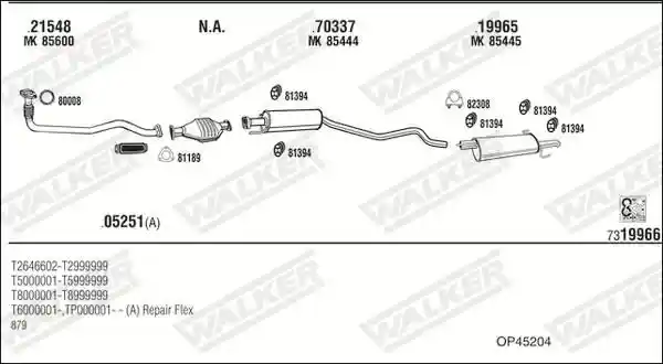 WALKER OP45204