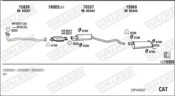 WALKER OP45207