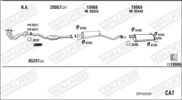 WALKER OP45209