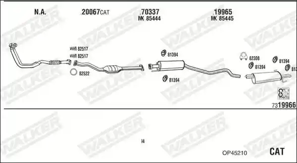 WALKER OP45210