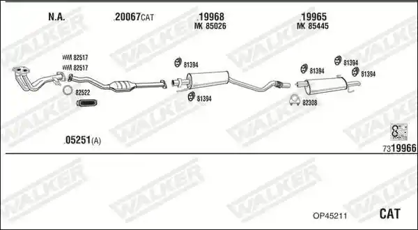 WALKER OP45211