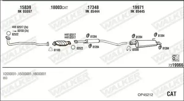 WALKER OP45212