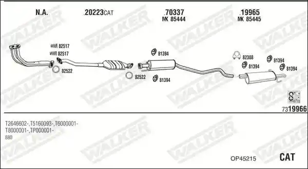 WALKER OP45215