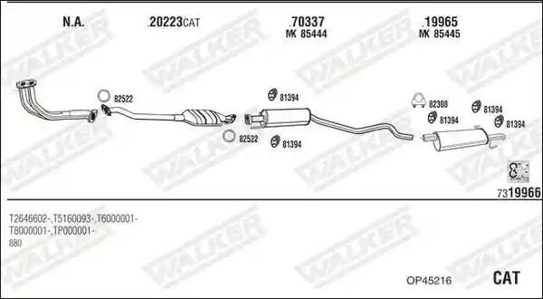 WALKER OP45216