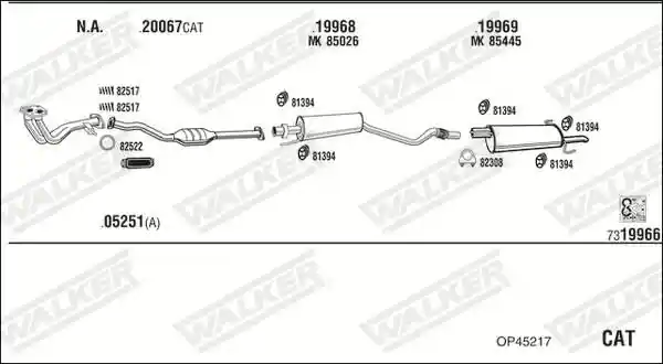 WALKER OP45217