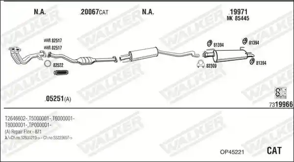 WALKER OP45221