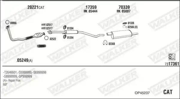 WALKER OP45237