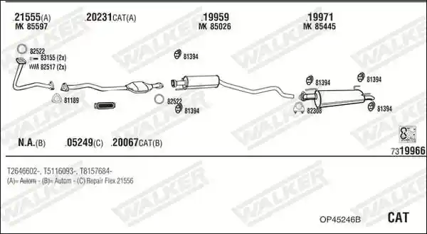 WALKER OP45246B