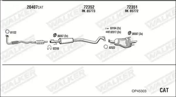 WALKER OP45303