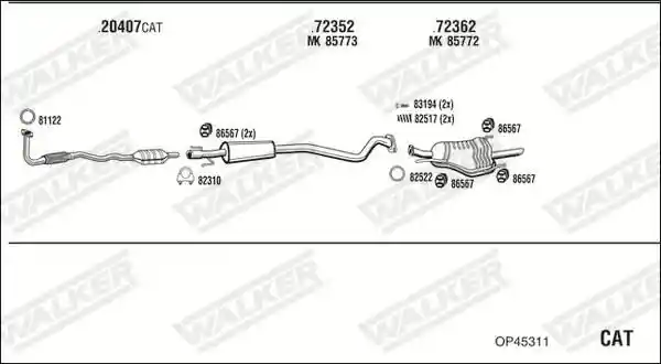 WALKER OP45311