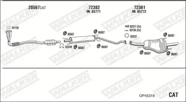 WALKER OP45319