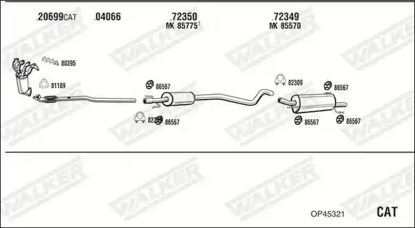 WALKER OP45321