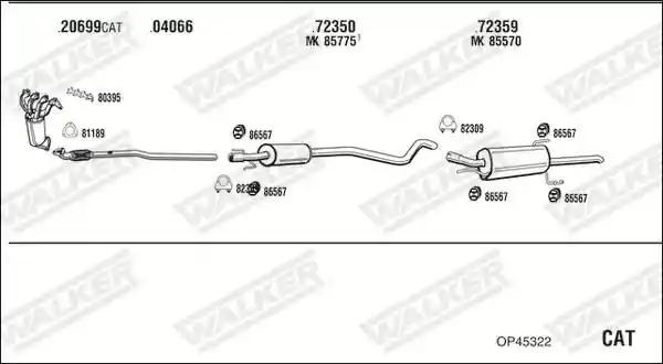 WALKER OP45322