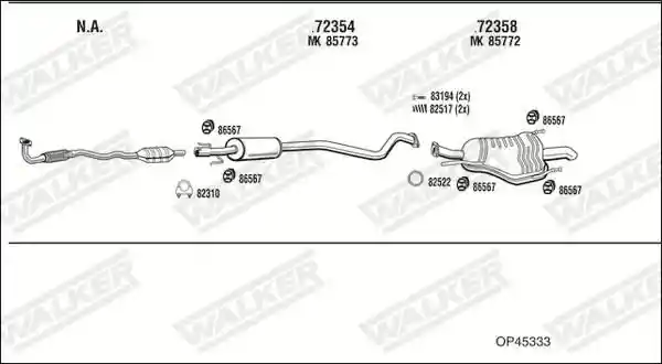 WALKER OP45333
