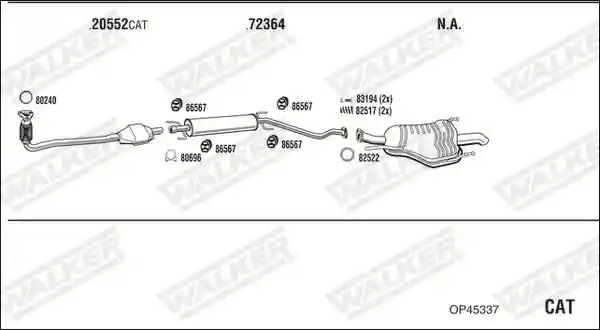 WALKER OP45337