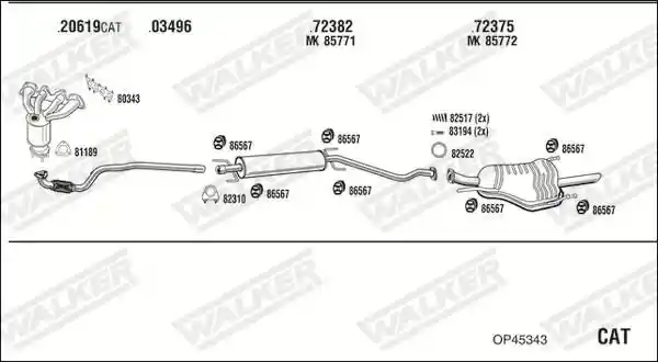 WALKER OP45343