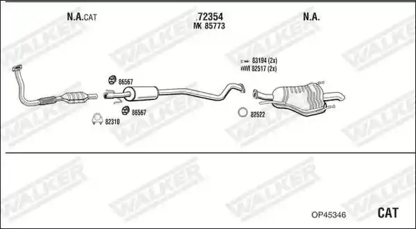 WALKER OP45346