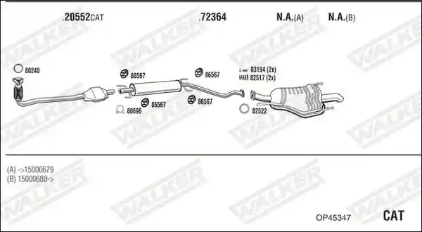 WALKER OP45347