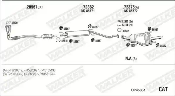 WALKER OP45351