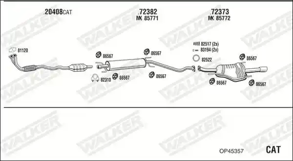 WALKER OP45357