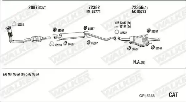 WALKER OP45365