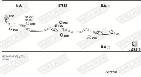 WALKER OP52001
