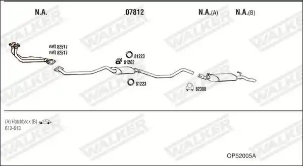 WALKER OP52005A