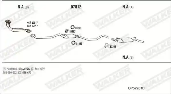 WALKER OP52201B