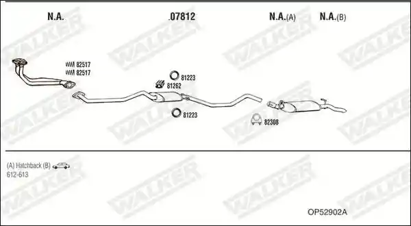 WALKER OP52902A